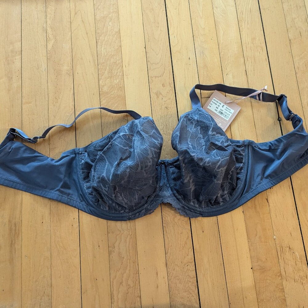 Panache Radiance Bra, Steel, 38E / 38DDD